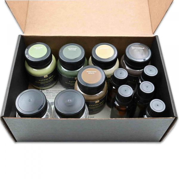 Камуфляж Kryptek Mandrake, набор оружейных красок ТАНТАЛ (5 цветов)