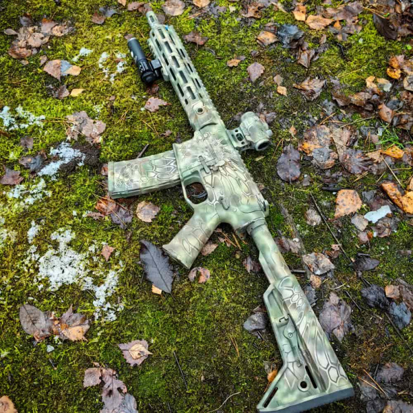 Камуфляж Kryptek Mandrake, набор оружейных красок ТАНТАЛ (5 цветов)